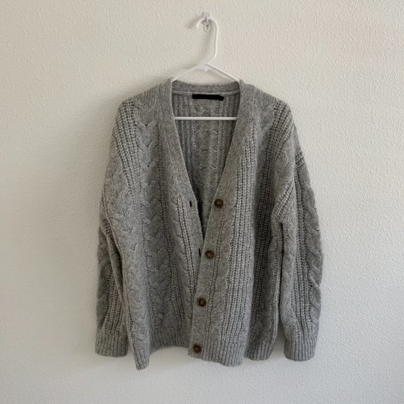 Jenni Kayne Sweaters - Jenni Kayne Cable Cocoon Cardigan xxs